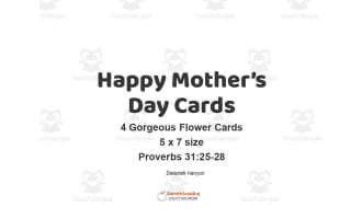 Happy Mother's Day Floral Cards