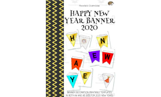 Happy New Year Banner