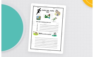 Healthy Body, Healthy Mind Worksheet