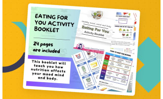Healthy Mood, Mind, and Body Activity Booklet - Nutrition Activities