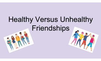Healthy Versus Unhealthy Friendships SEL PowerPoint And Game