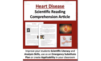 Heart Disease Reading Comprehension Article