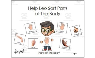 Help Leo Sort Parts of the Body