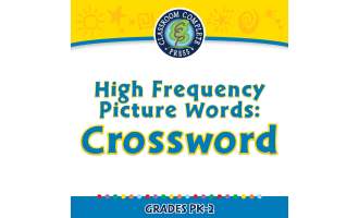 High Frequency Picture Words: Crossword - FLASH-MAC