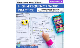 High-Frequency Word Practice for Grade 1