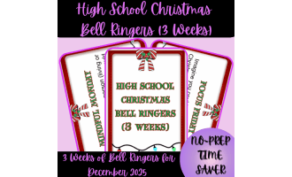 High School Christmas Bell Ringers (3 Weeks)