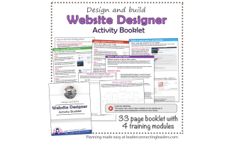 High School Design & Build Website Designer Activity Booklet