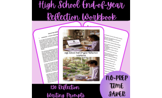 High School End-of-Year Reflection Workbook
