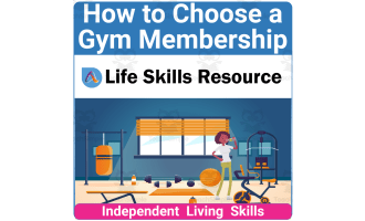 High School Life Skills Worksheet - How to Choose a Gym Membership
