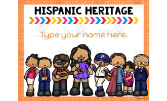 Hispanic Heritage Bilingual + Digital Activities