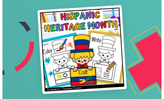 Hispanic Heritage Month Crafts, Coloring Pages, & Writing Activities