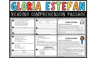Hispanic Heritage Month Passage: Gloria Estefan Biographical Passage