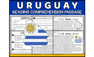 Hispanic Heritage Month Uruguay Reading Comprehension Passage