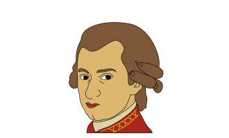 Historical German People - Mozart
