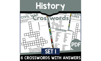 History Crosswords - Set 1 (PDF)