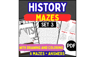 History Mazes - Set 3 (PDF)