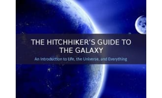 Hitchhikers Guide to the Galaxy Introduction
