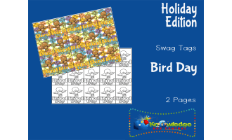 Holiday Swag Tags: Bird Day