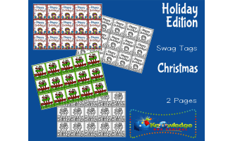 Holiday Swag Tags: Christmas