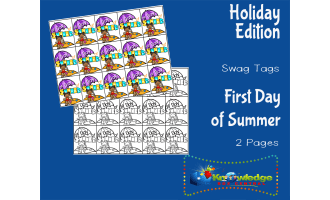 Holiday Swag Tags: First Day of Summer