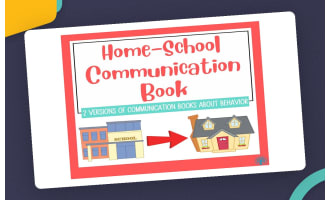 Home-School Communication Book