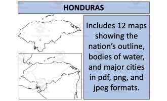 Honduras Map Resources