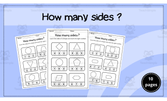 How many sides - counting sides of a shape