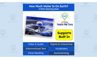 How Much Water Is On Earth? | Interactive Science Lesson | Micro-Learning Deck