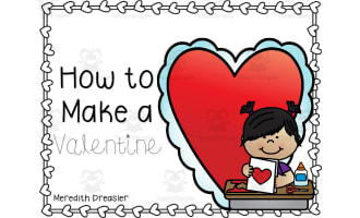 How to Make a Valentine | Interactive Reading Packet