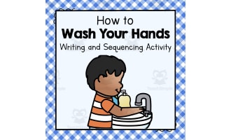 How to Wash Your Hands | Early Writing and Sequencing Activity