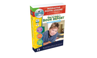 How to Write a Book Report - Digital Lesson Plan Gr. 5-8 - FLASH-MAC