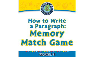 How to Write a Paragraph: Memory Match Game - FLASH-MAC
