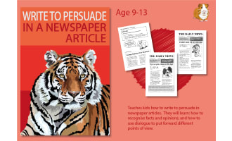 How To Write To Persuade In Newspaper Articles (9-14 years)