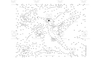Hummingbird Connect the Dots – 650-Dot Puzzle