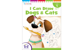 I Can Draw Dogs & Cats Activity Book