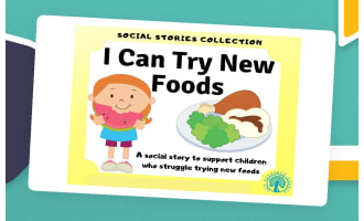 I Can Try New Foods Social Story