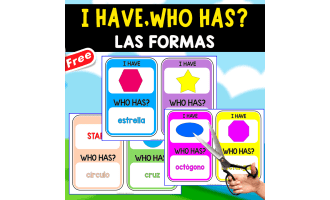 I HAVE, WHO HAS? IN SPANISH | LAS FORMAS