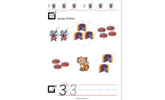 I Love To Count: Numbers 1-5 Printable Workbook