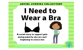 I Need to Wear a Bra Social Story