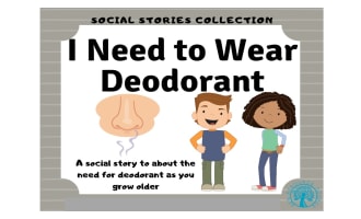 I Need to Wear Deodorant Social Story