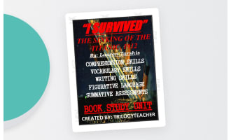 "I Survived" The Sinking of the Titanic, 1912" Novel Study Unit