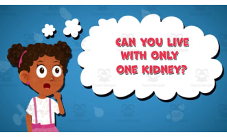 I WONDER - Can You Live With One Kidney | Animated Video Lesson