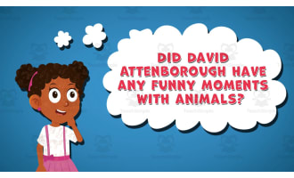 I WONDER - Did David Attenborough Have Any Funny Moments With Animal