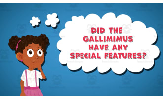 I WONDER - Did The Gallimimus Have Any Special Features