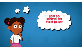 I WONDER - How Do Comets Get Their Name | Animated Video Lesson