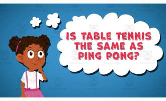 I WONDER - Is Table Tennis The Same As Ping Pong | Animated Video