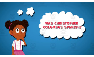 I WONDER - Was Christopher Columbus Spanish | Animated Video Lesson
