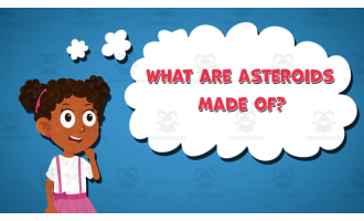 I WONDER - What Are Asteroids Made Of | Animated Video Lesson