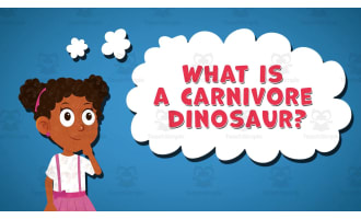 I WONDER - What Are Carnivore Dinosaurs | Animated Video Lesson