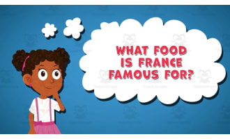 I WONDER - What Food Is France Famous for | Animated Video Lesson